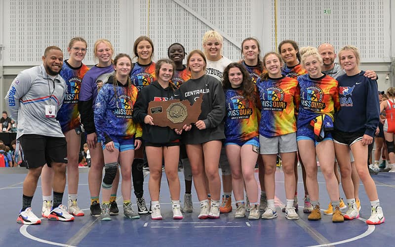 Missouri Fire, 2023 Junior Women's Freestyle National Duals champions