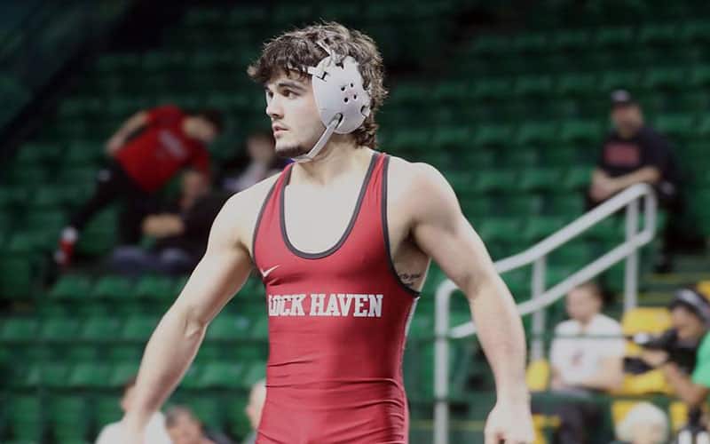 Lock Haven wrestler image