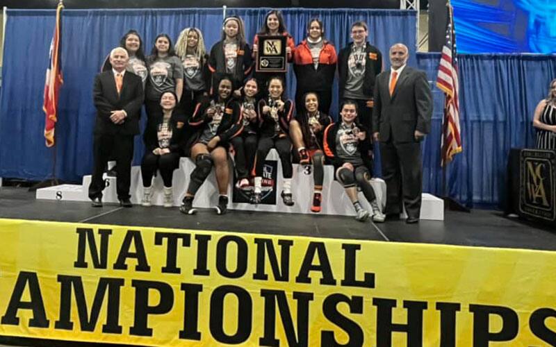 2023 NCWA women's team champions - Ottawa-Arizona