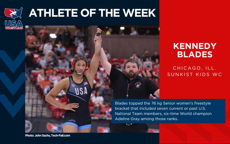 Kennedy Blades Athlete of the Week