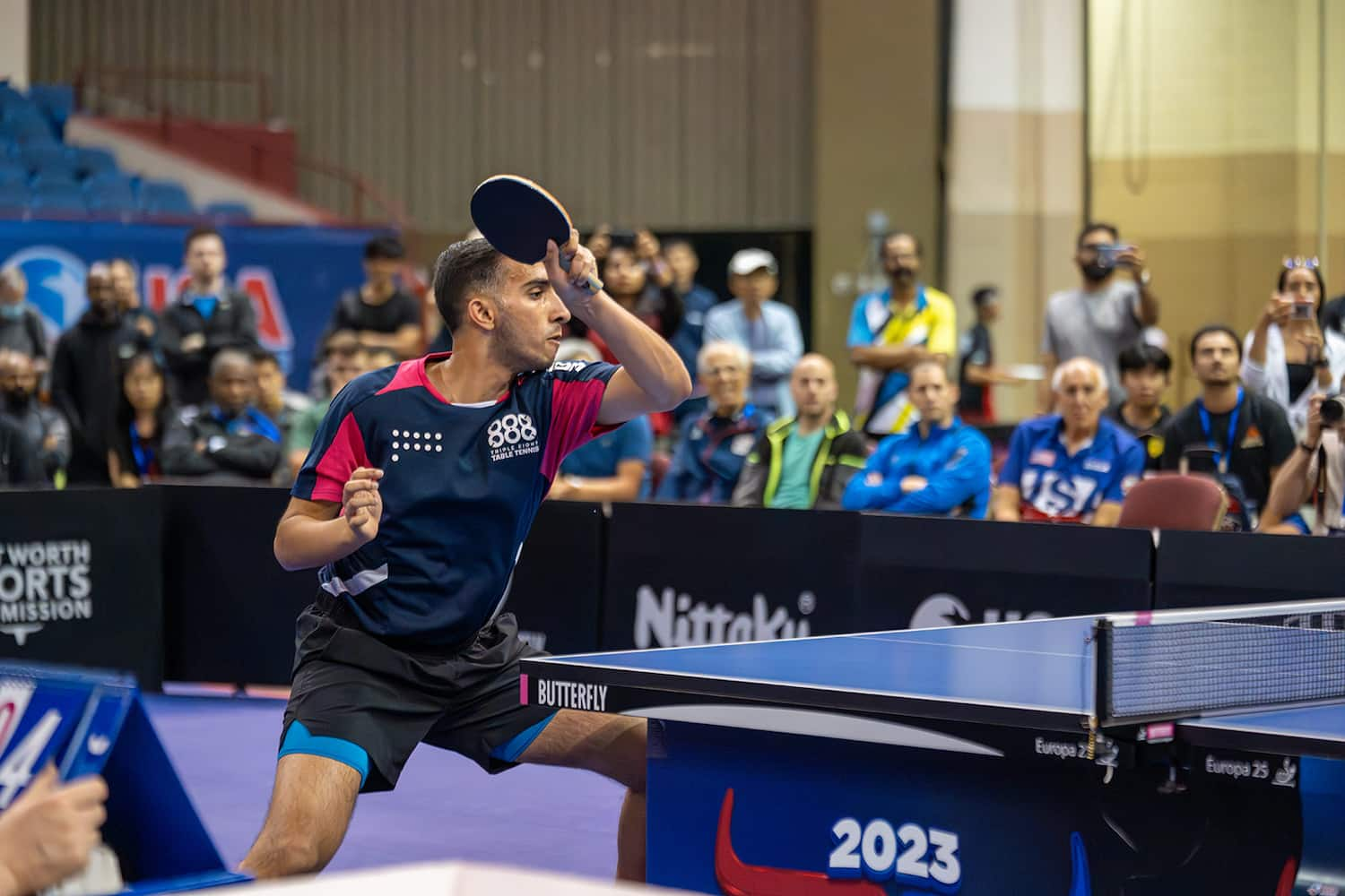 Nikhil Kumar Men's Singles Finals at the 2023 US National Table Tennis Championships.