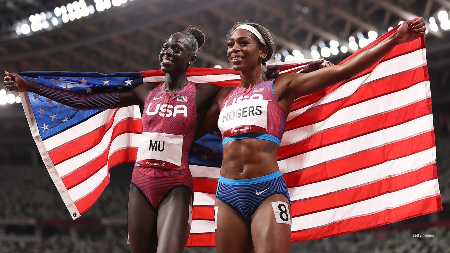 Team USA  Front-Running Athing Mu Wins 800-Meter Gold, Breaks American  Record