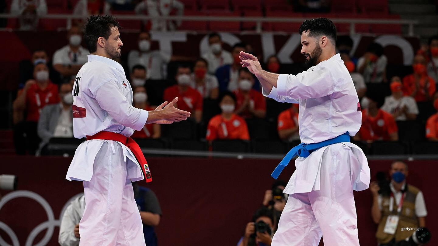 Ariel Torres' karate 2021 Olympics medal included worn underwear