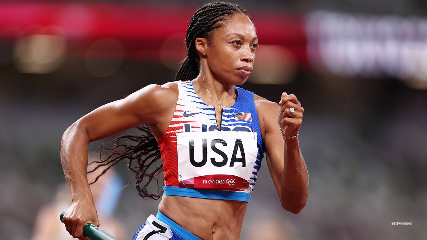 Becoming a mother inspired Allyson Felix to fight for 'voiceless