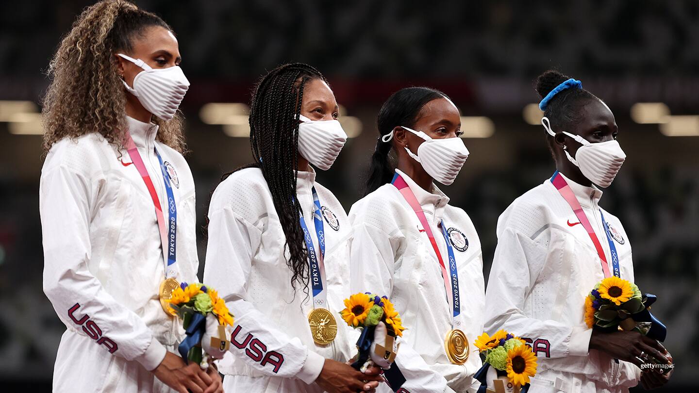 Texas A&M's Athing Mu caps Olympic run with gold as part of 4×400