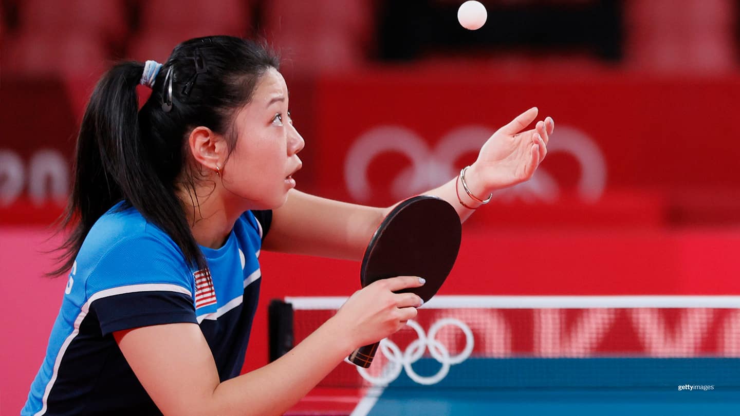 2012 Olympian Zhang and teen Alguetti qualify at table tennis trials