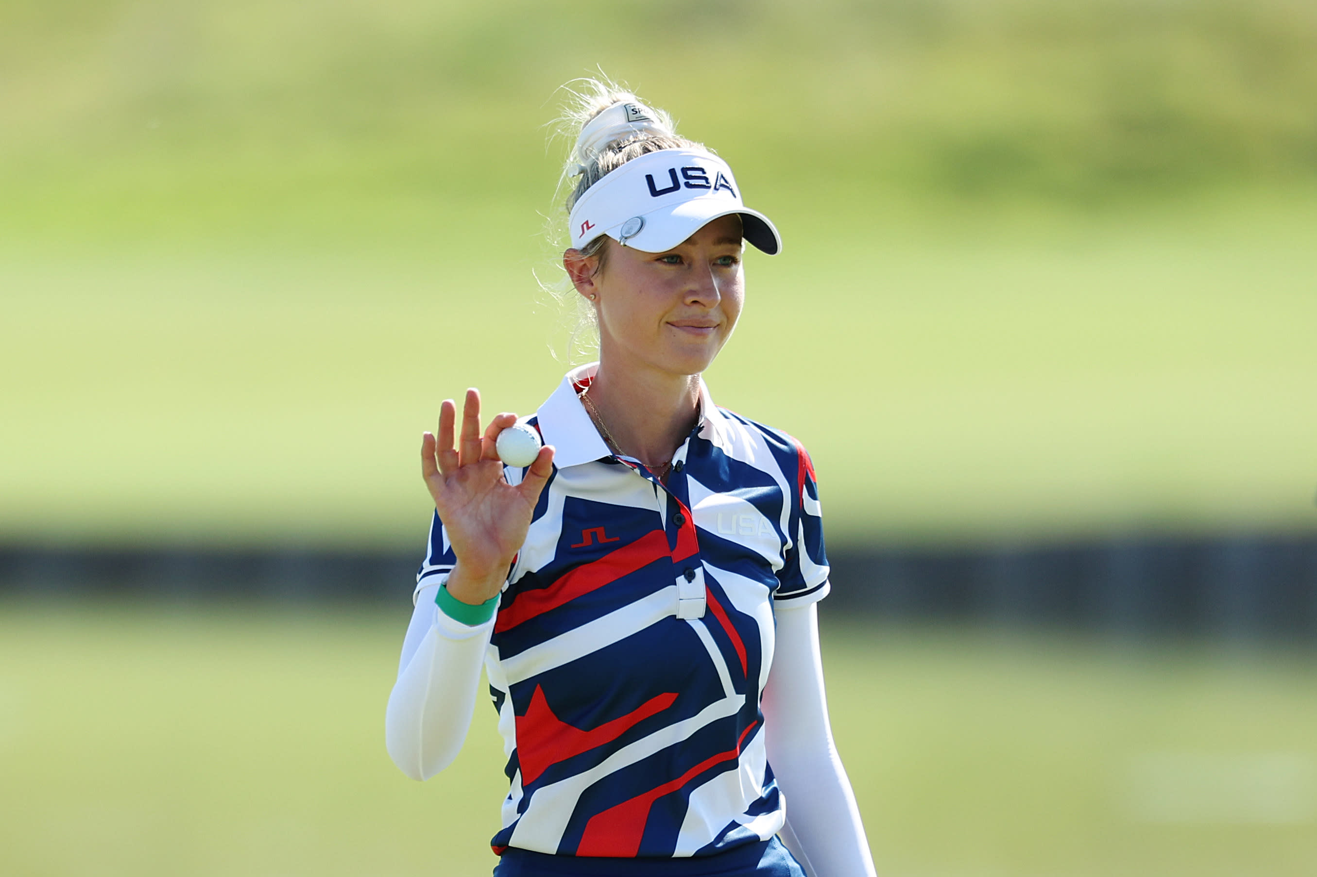 Nelly Korda One Stroke Off Early Lead after One Round of Women's Olympic Golf | USA Golf
