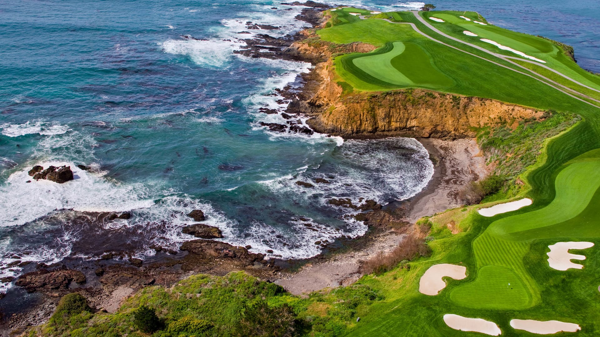 Golf Course Wallpaper Pebble Beach Cypress Point Golf Club Pebble