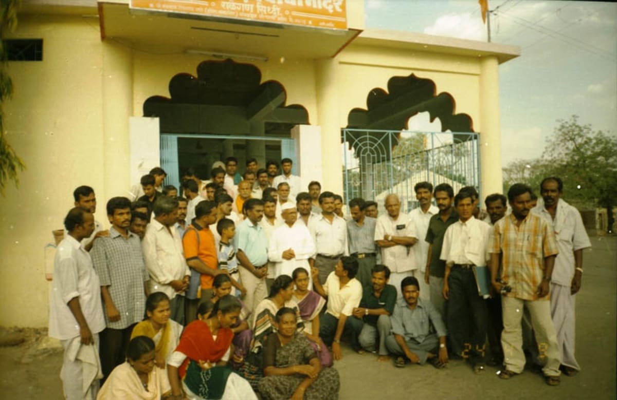 Coodu Trust members at a gathering with social activists
