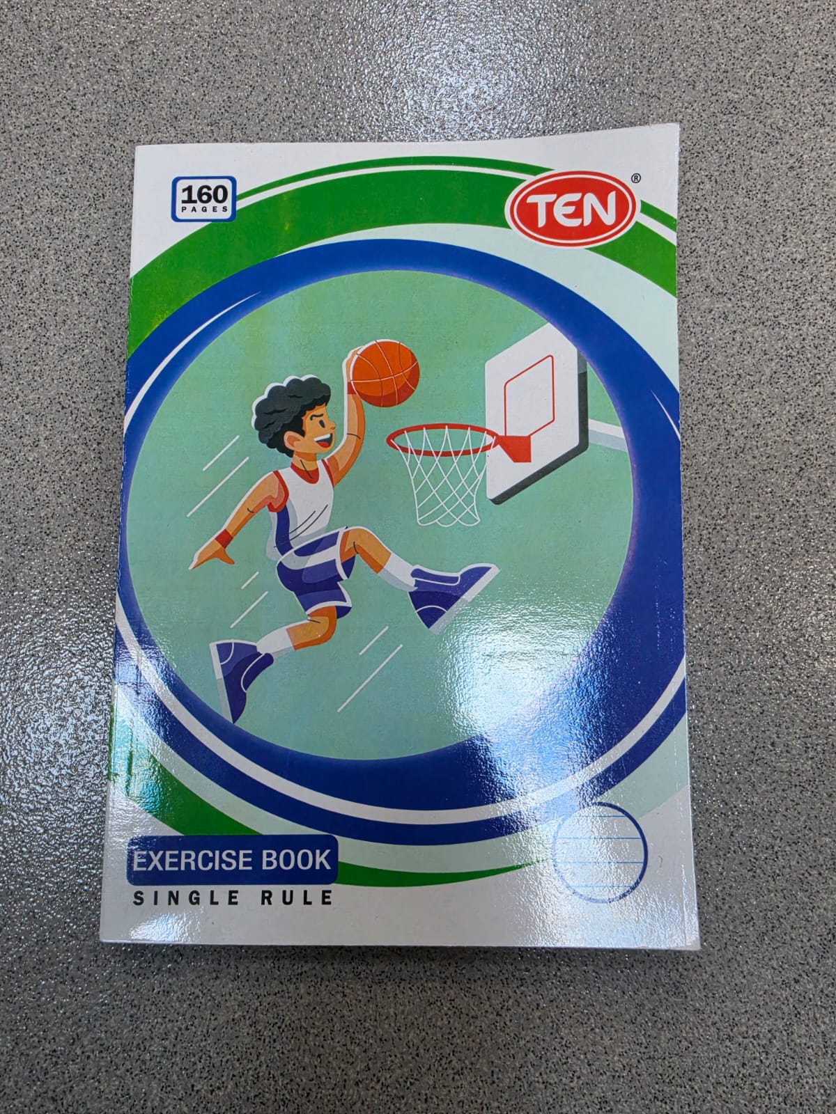 Ten Exercise Book 160 Pages
