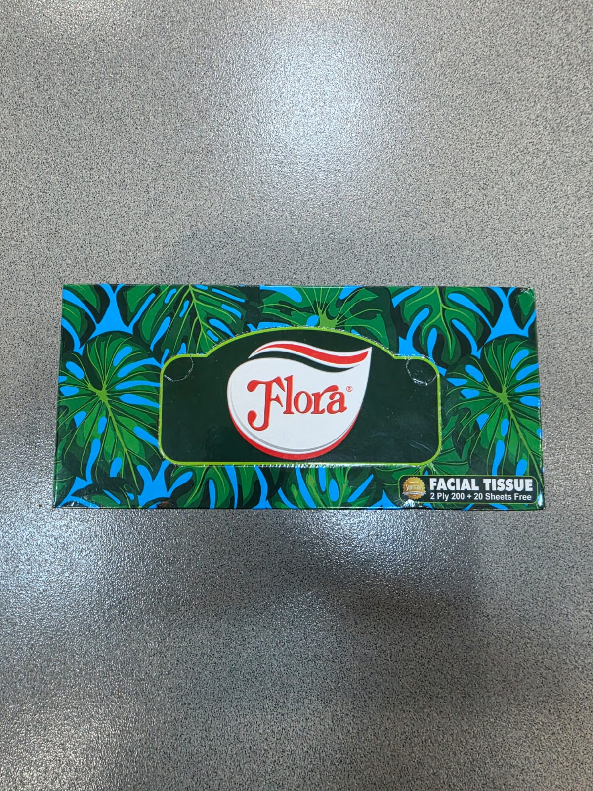 Flora facial tissue 200 pcs