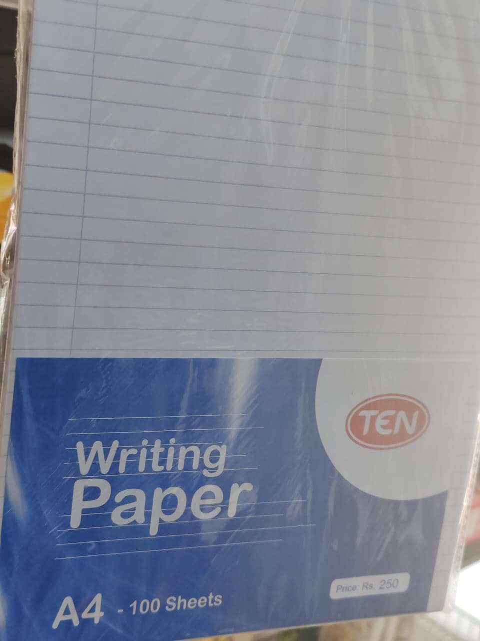 Writing paper (Ten)