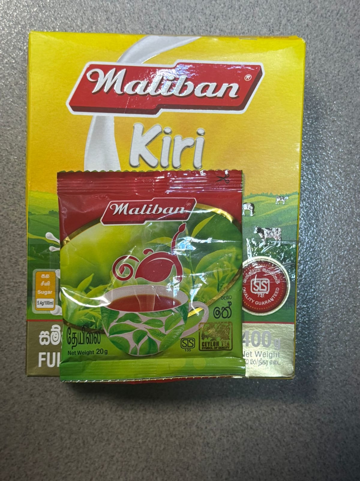 Maliban Kiri 400g +Tea 20g