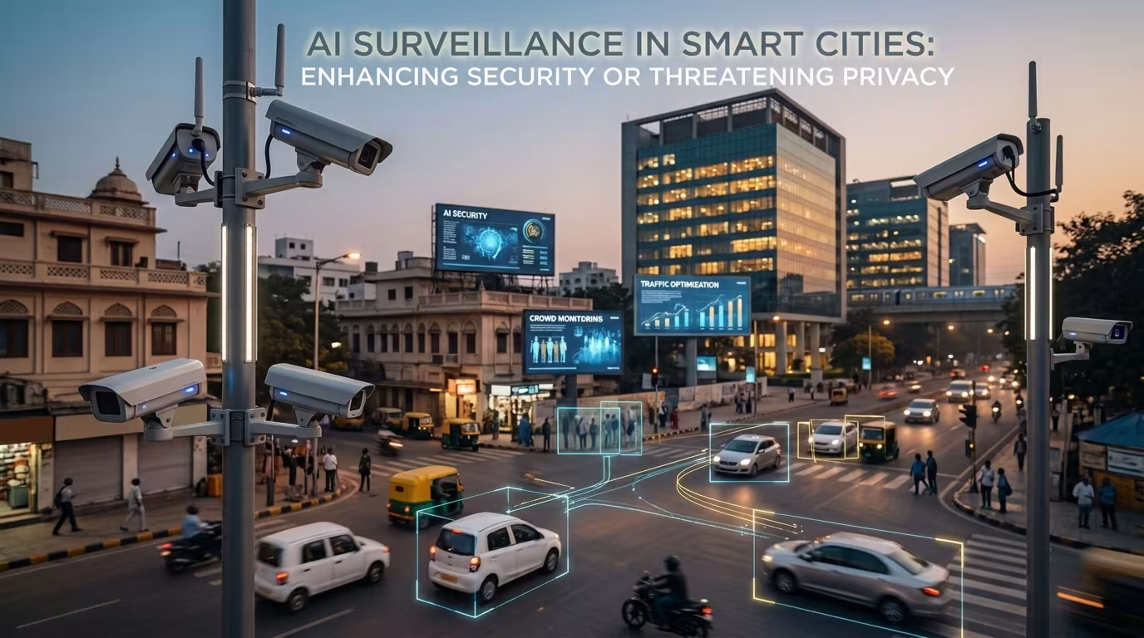 AI Surveillance in Smart Cities: Enhancing Security or Threatening Privacy?