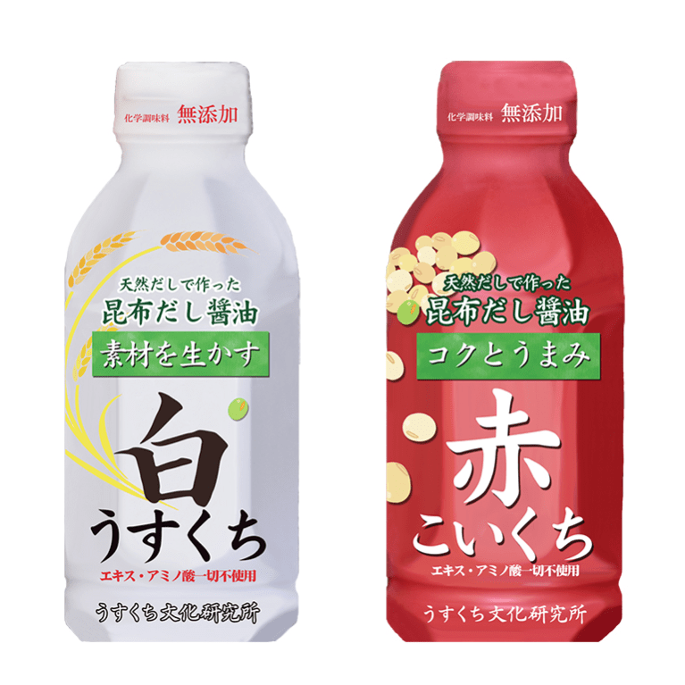 料亭万能醤油
白うすくち 赤こいくちの商品イメージ