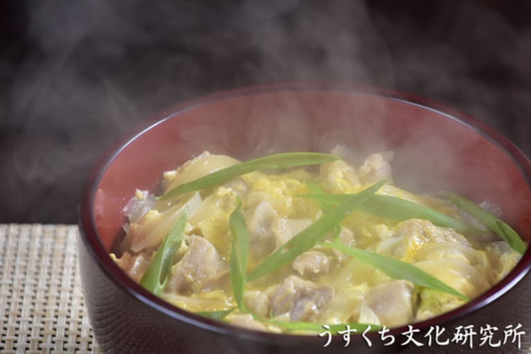 親子丼の完成イメージ