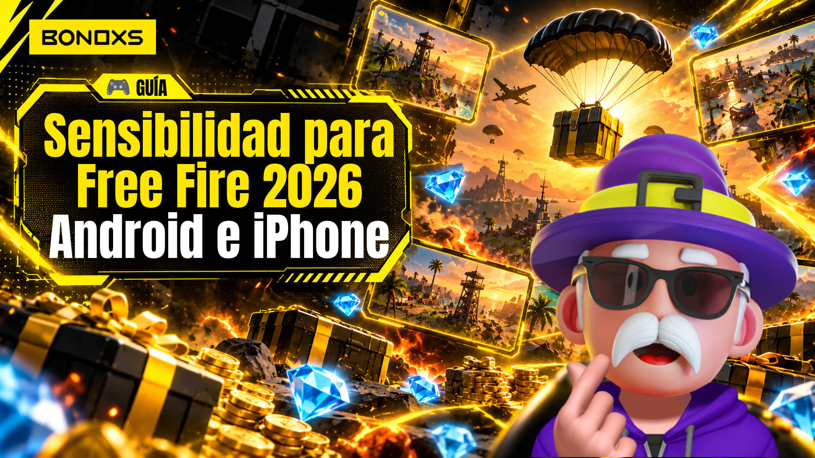 Sensibilidad para Free Fire 2026: valores recomendados y cómo ajustarla