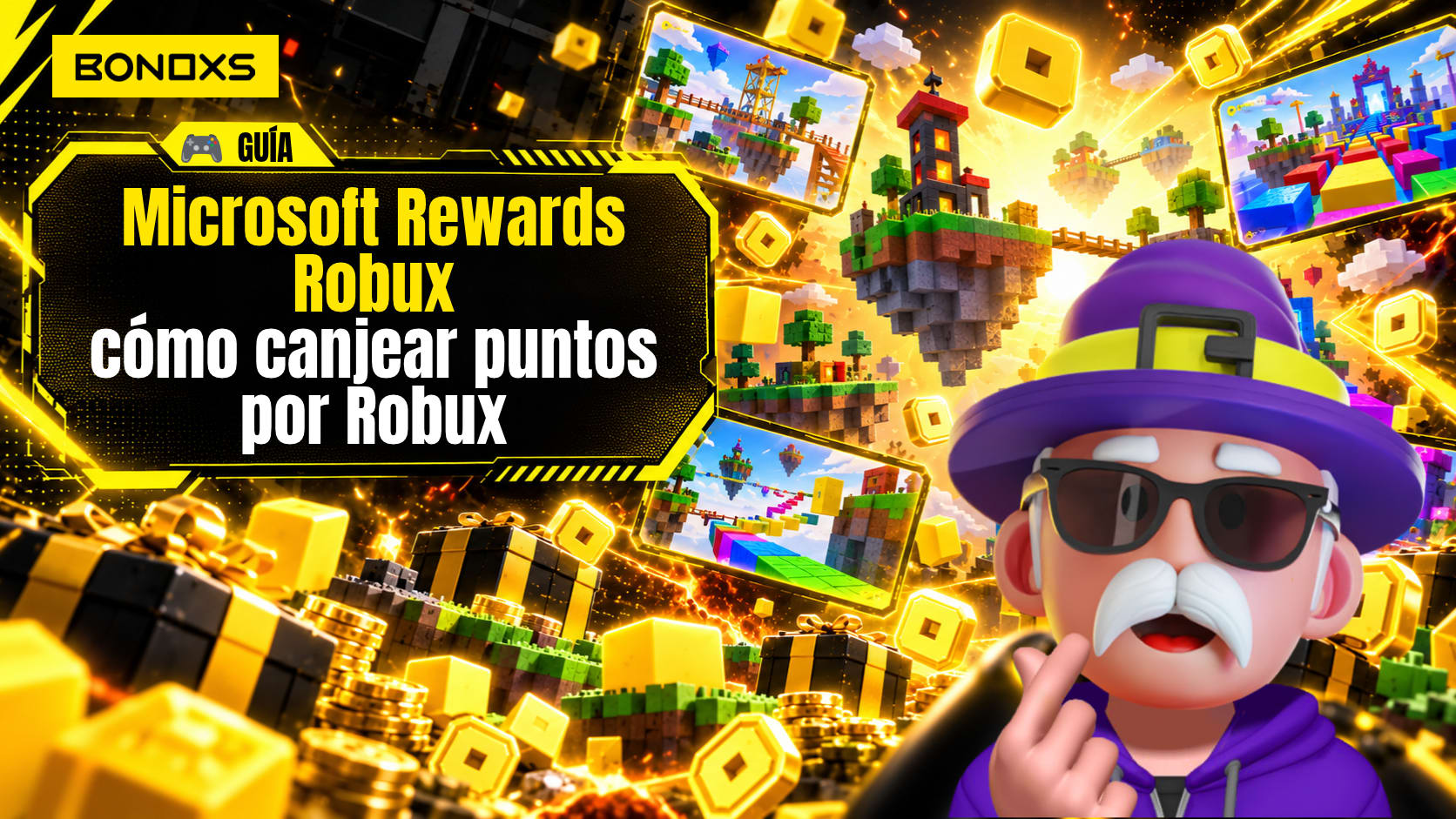 Microsoft Rewards Robux: cómo canjear tus puntos por Robux