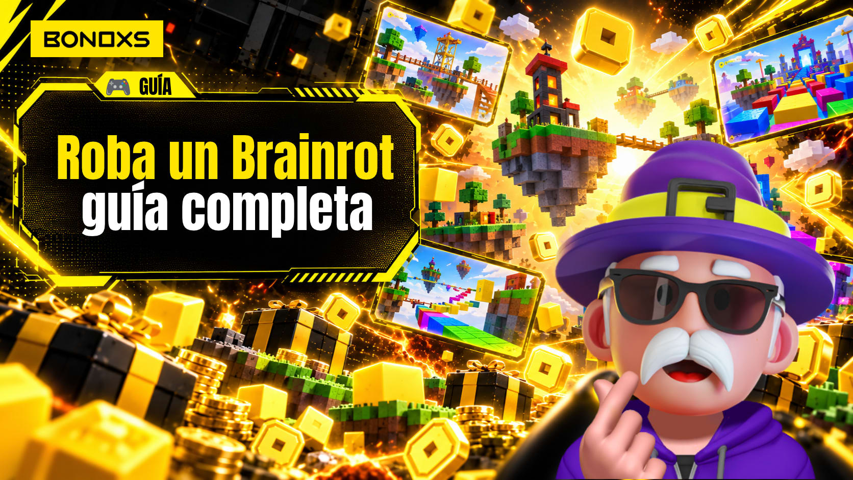 Roba un Brainrot: guía completa con rarezas, rebirths y eventos