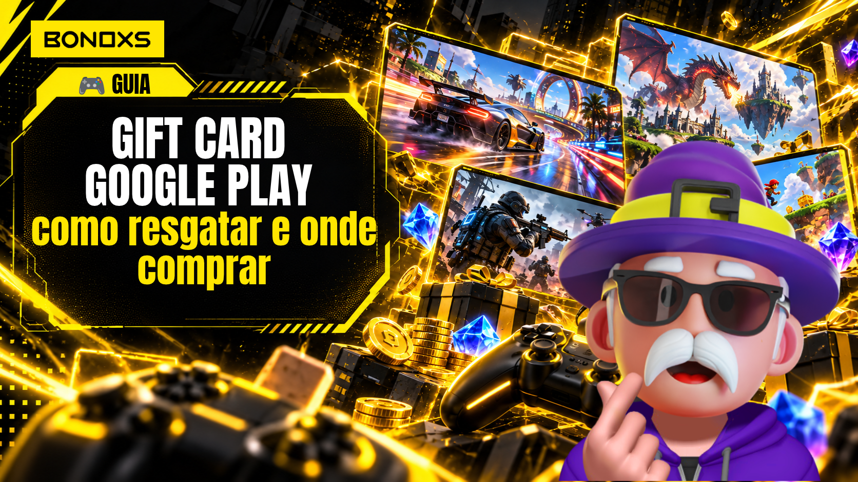 Gift card Google Play: como resgatar e onde comprar