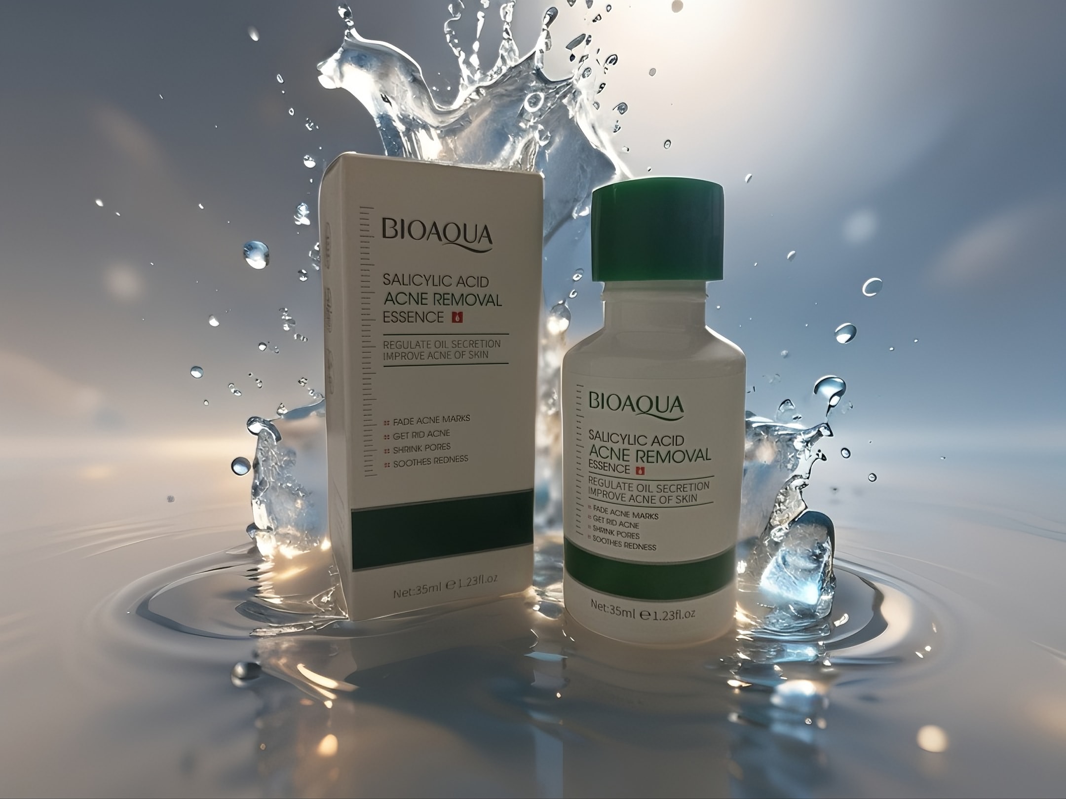 Eliminador de Acné BIOAQUA – Ácido Salicílico, miniatura 2