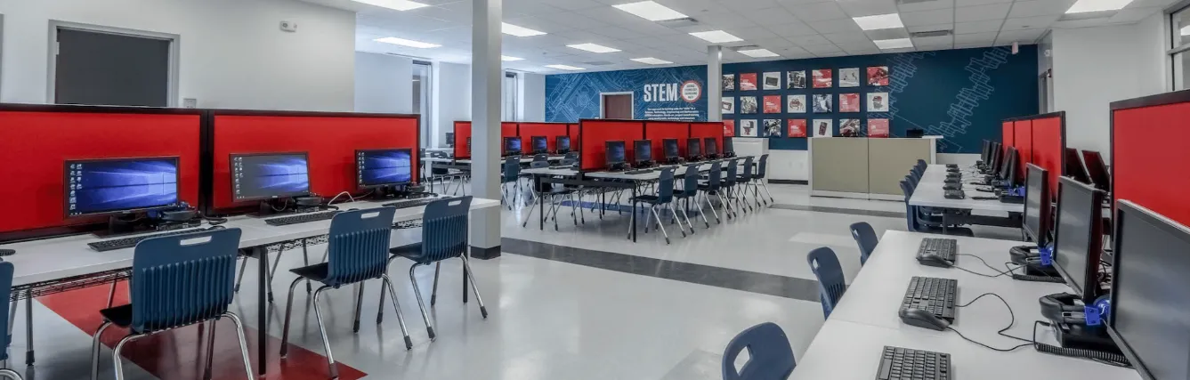 UTI STEM classroom