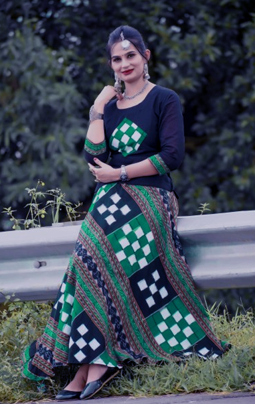 Sambalpuri Gown
