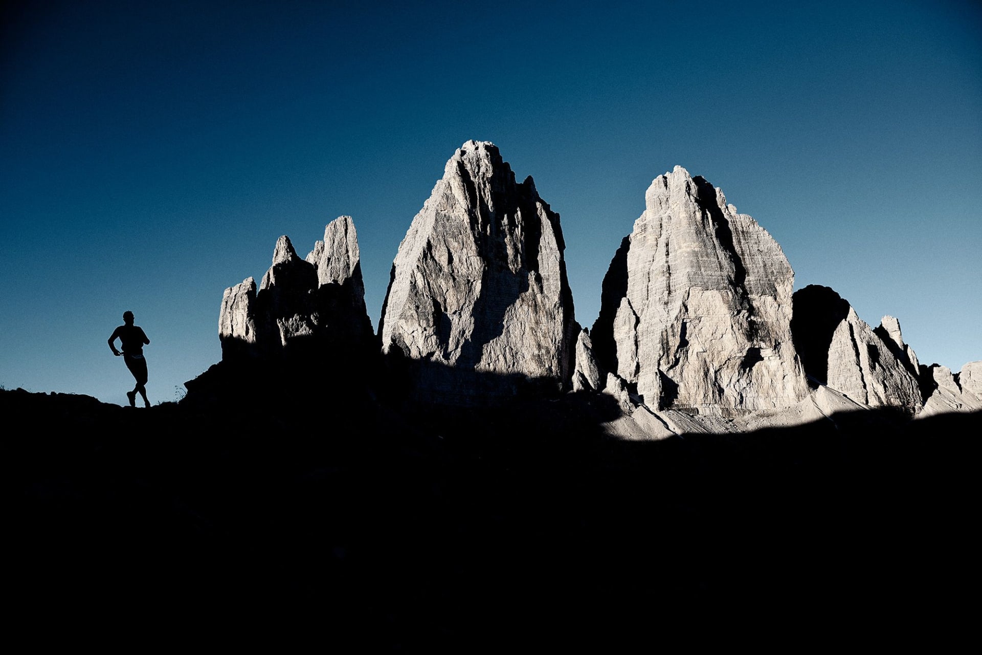 Trail running in Cortina d'Ampezzo Dolomiten, Cortina