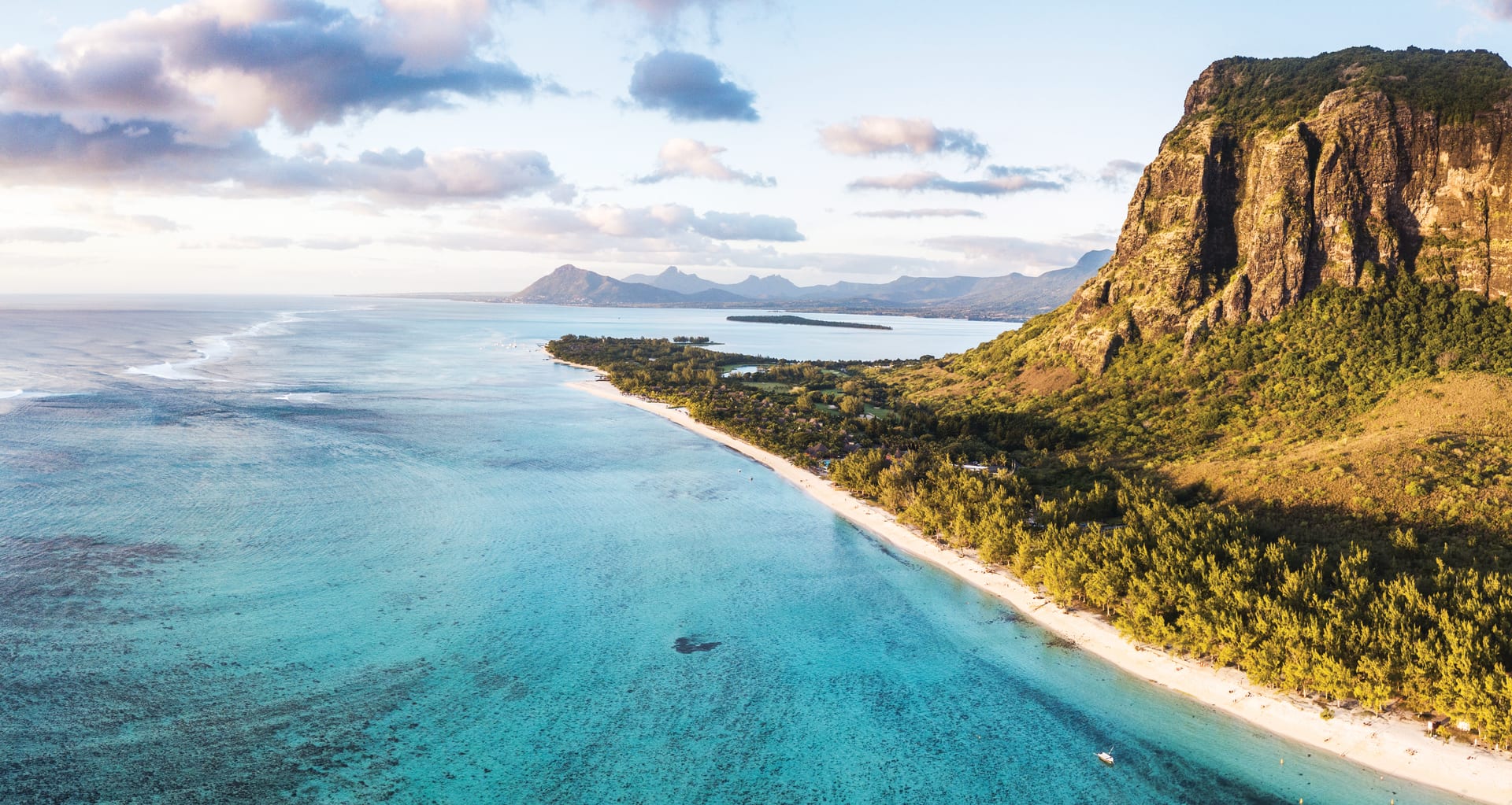 Le Morne plage mer lagon