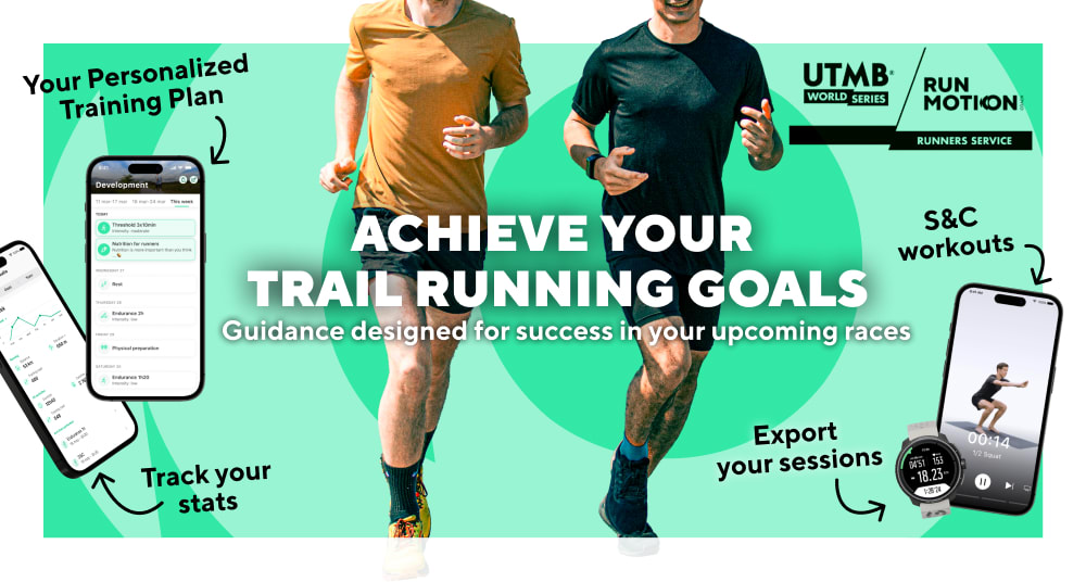 RunMotion Coach - UTMB World Series partner