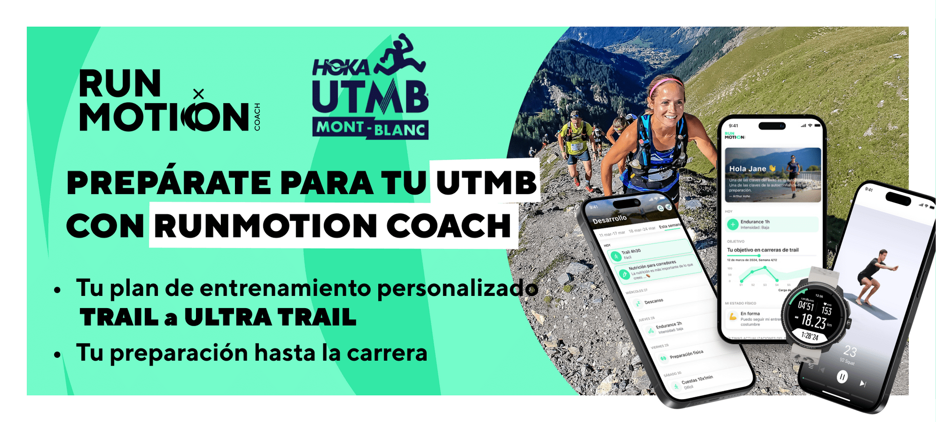 RunMotion Coach - UTMB World Series partner