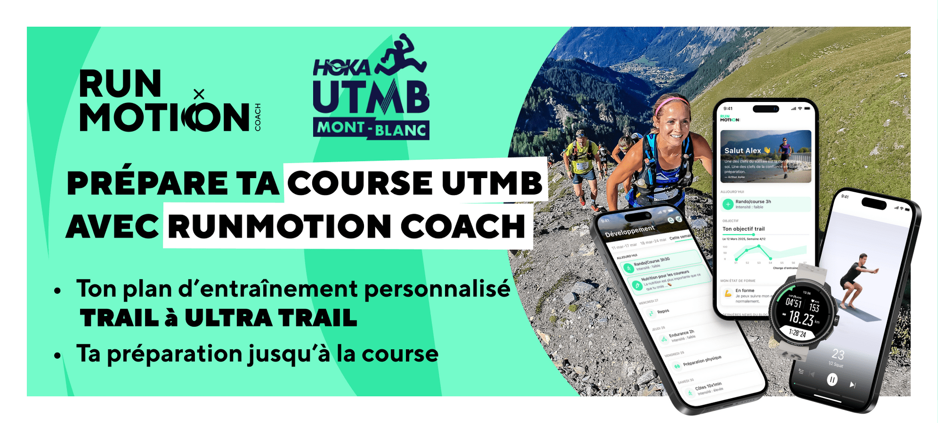 RunMotion Coach - UTMB World Series partner
