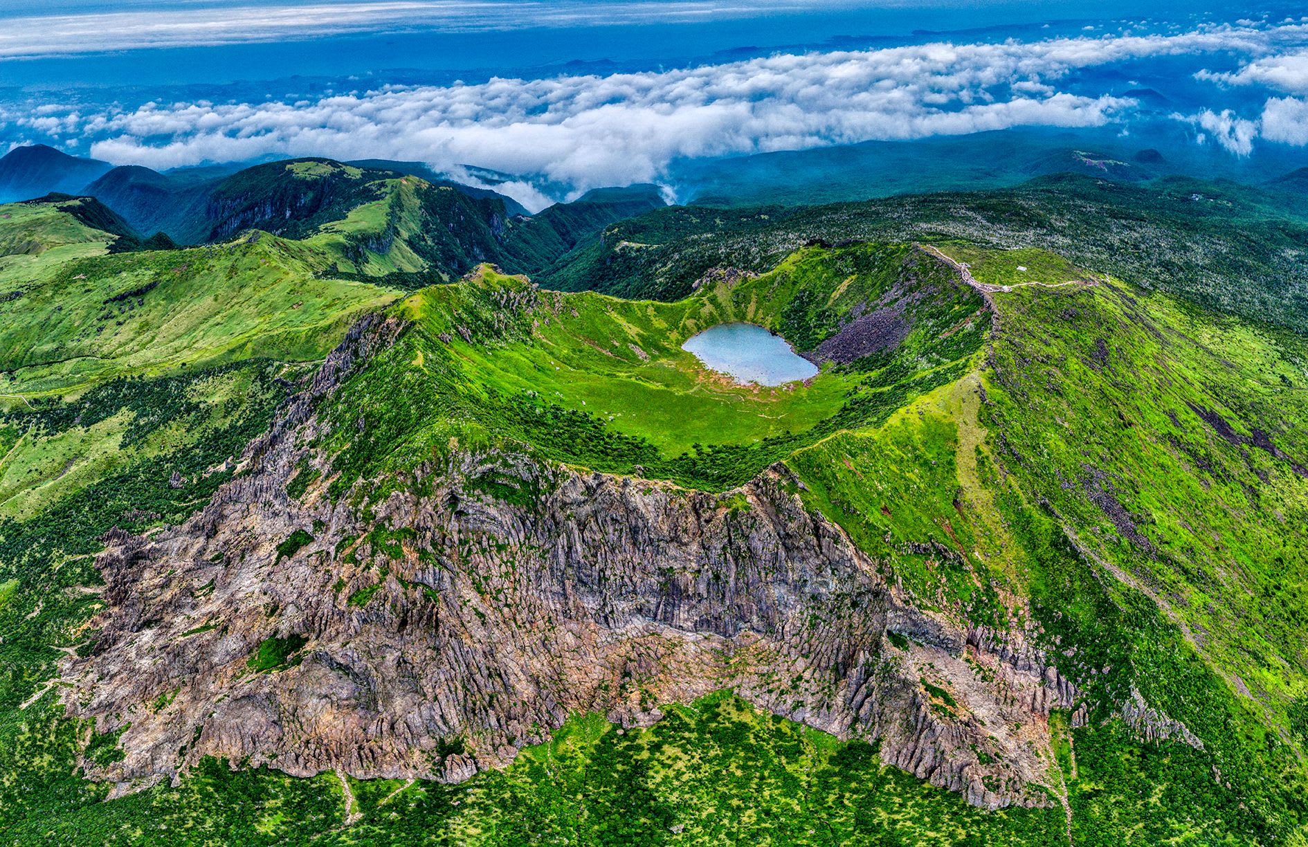 lac volcan Transjeju by Utmb