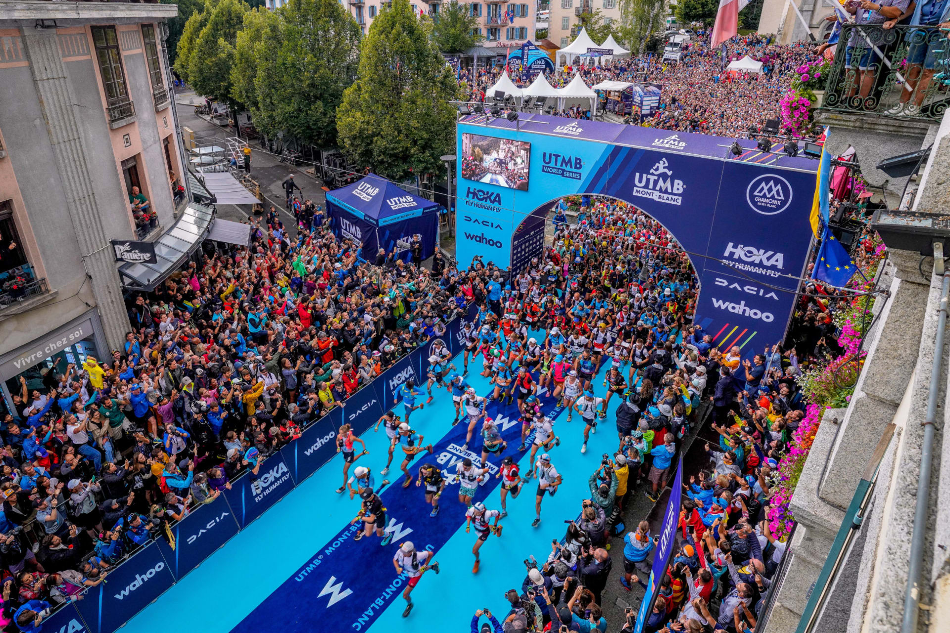 Start UTMB Mont Blanc