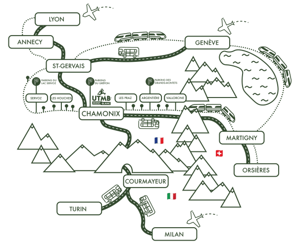 Voyager jusqu'au Pays du Mont Blanc !