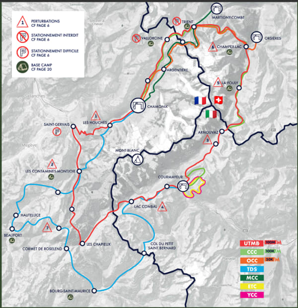 ROUTES FERMEES ET PARKINGS INTERDITS*