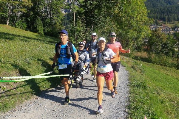Un défi Joëlette sur Wildstrubel by UTMB