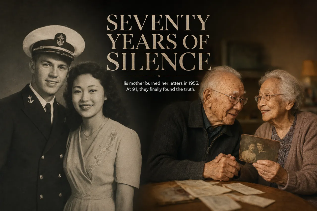 The Navy Sailor Whose Mother Burned His Letters Just Reunited With His Lost Love After Seventy Years