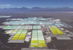 Edward Burtynsky, Lithium Mines #1, Salt Flats, Atacama Desert, Chile