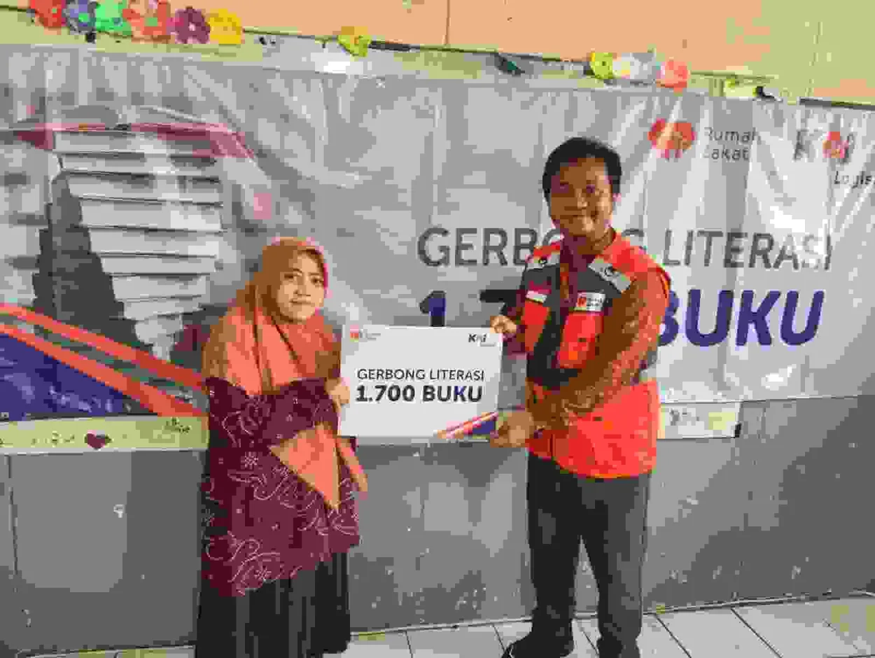 Gerbong Literasi KAI Logistik Hadirkan Kebahagiaan untuk Siswa SD Master Depok