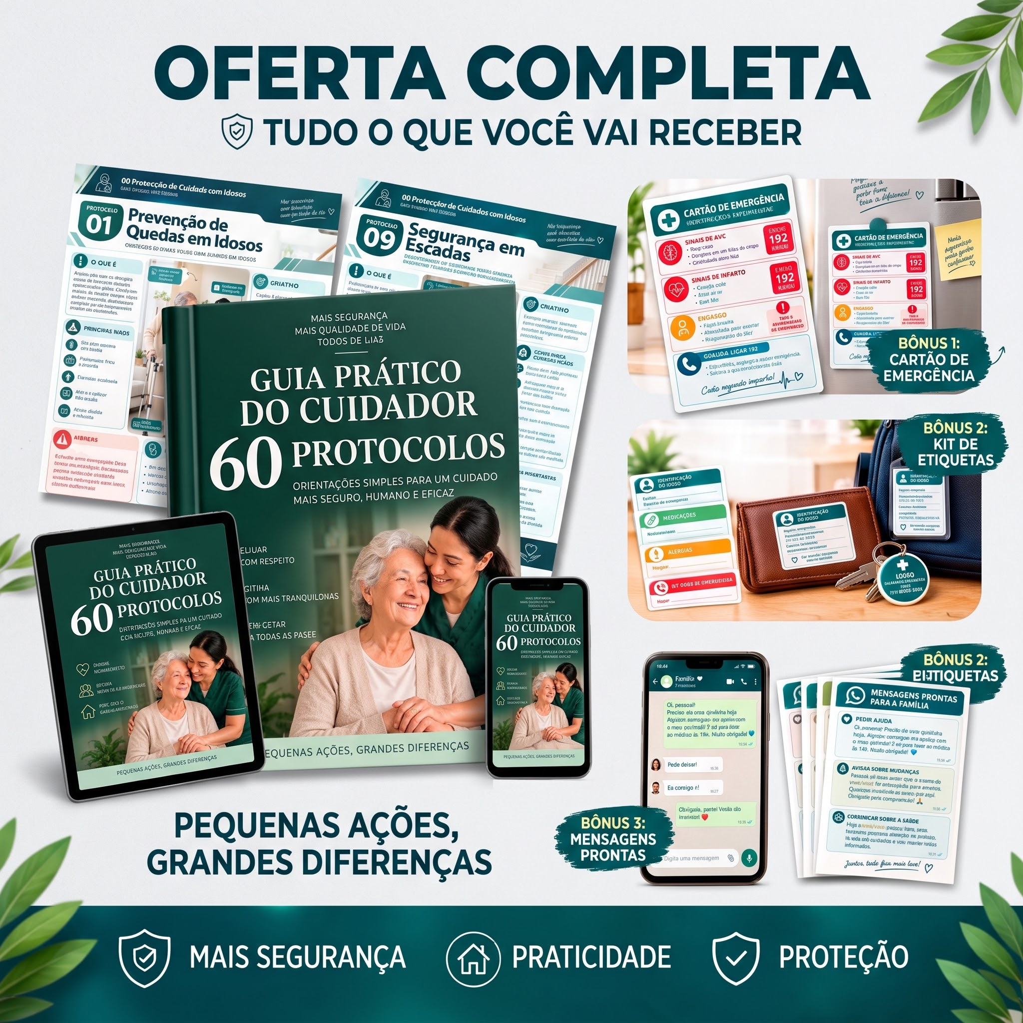 Pacote Completo - Guia 100 Protocolos + Bônus