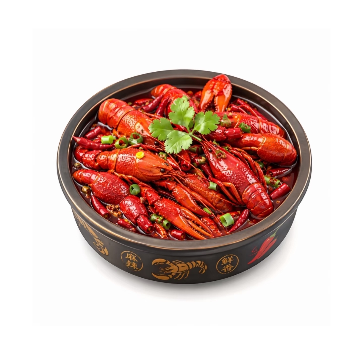 Spicy numbing crayfish