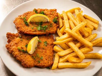 Schnitzel „ Wiener Art“A,C