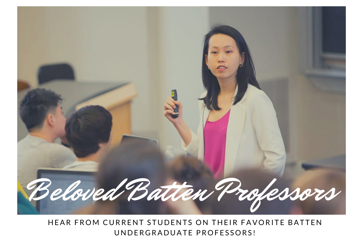 Professor teaching class