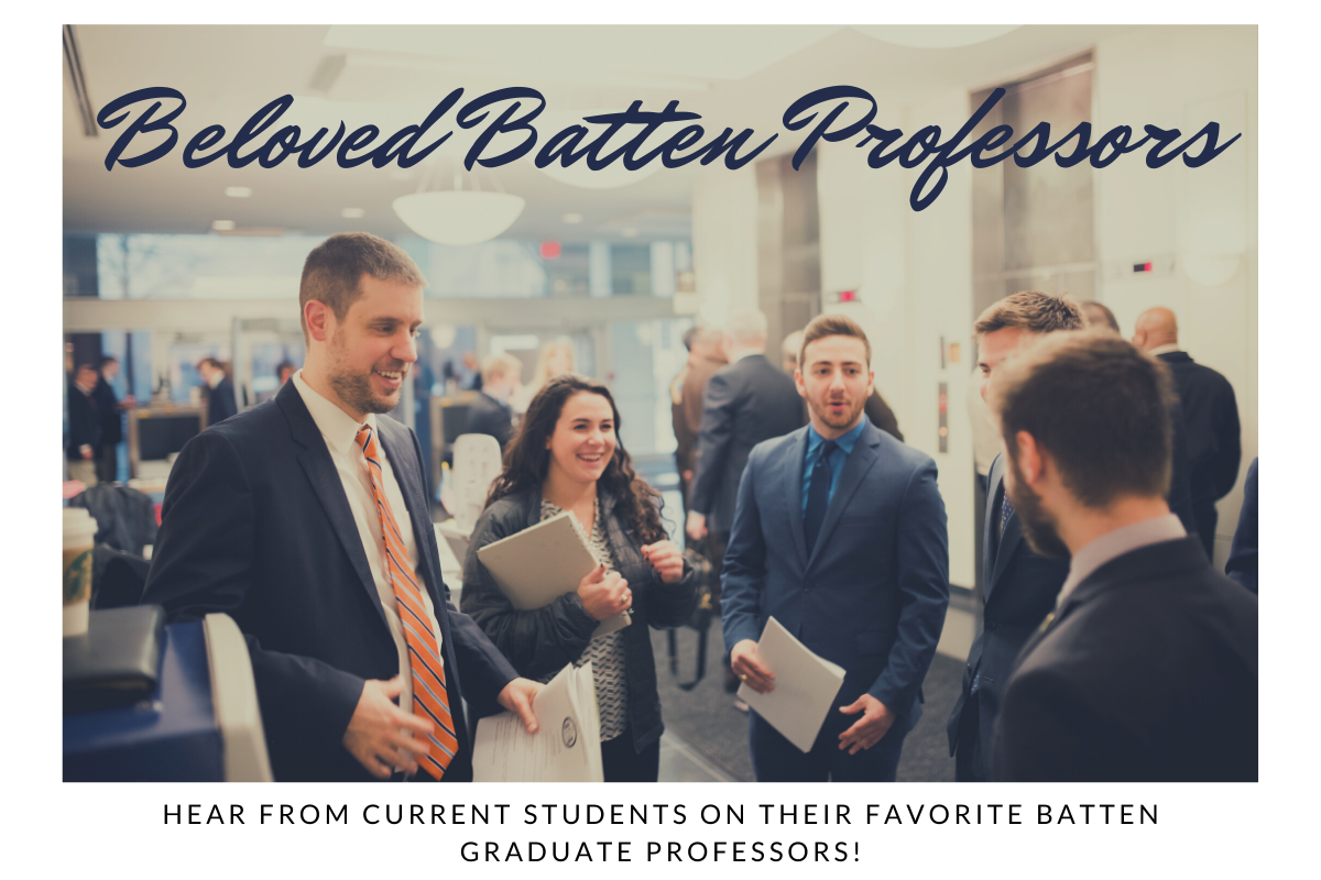 Professor speaking with student