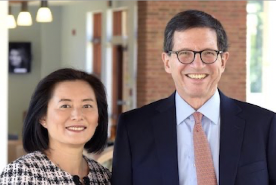 Syaru Shirley Lin and Harry Harding