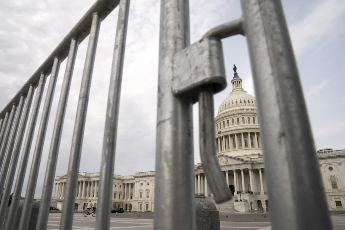 The U.S. Capitol on Monday. (Stefani Reynolds/Bloomberg News)