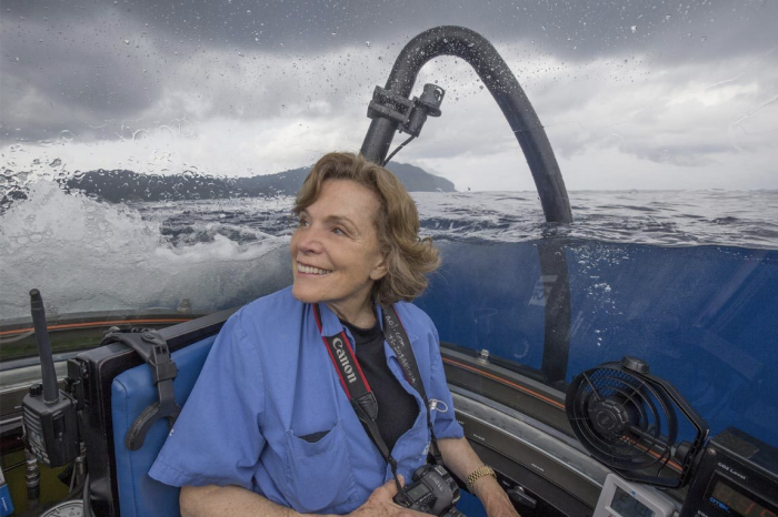 Renowned oceanographer Sylvia Earle