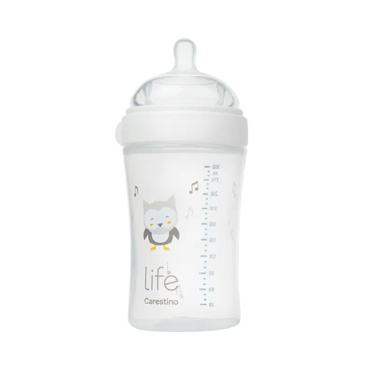 Mamadera 300ml Tetina 6m-CARESTINO 