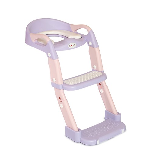 Pelela escalera adaptador de inodoro 2 en 1-LOVE